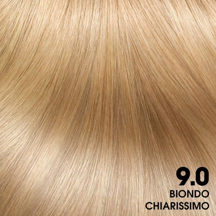 Vopsea de păr permanentă, Garnier, fără amoniac, 9.0 blond foarte deschis