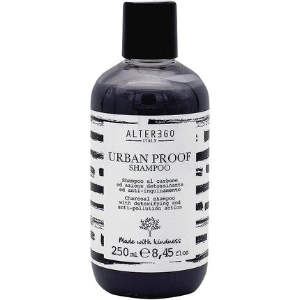 Șampon Alter Ego Urban Proof Charcoal, 250ml, cutie neagră și albă