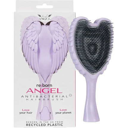 Periuță de păr pentru descurcare Tangle Angel Re:Born, Lavandă, Antibacteriană