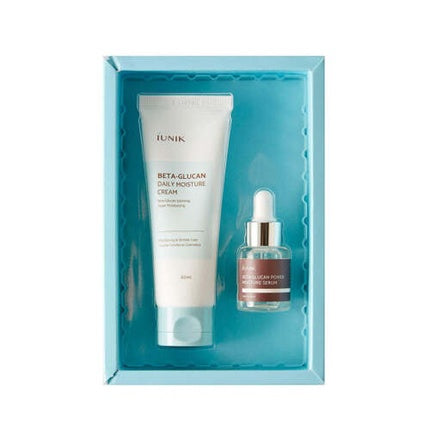 Set Îngrijire Facială iUNIK Beta-Glucan, Pachet Cadou, 2 Bucăți
