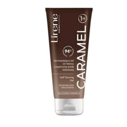 Gel autobronzant, Lirene, Perfect Tan Caramel, 75ml