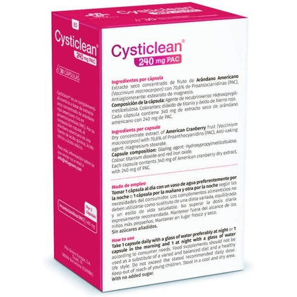 Tablete infecții urinare, Cysticlean, 240mg PAC