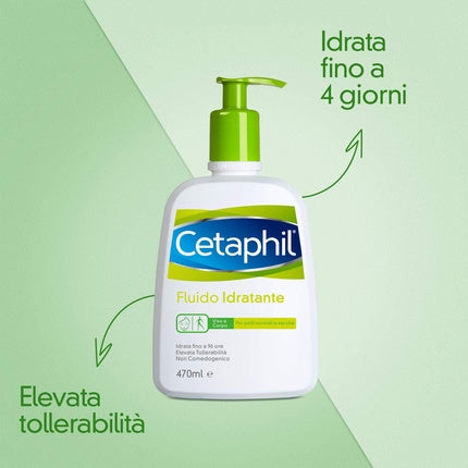 Cremă de față, Cetaphil, Fluid, verde, 470 ml