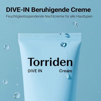 Torriden Dive-In Low Molecular Weight Hyaluronic Acid Face Cream - Alb, 80ml