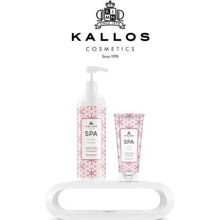Gel de duș, Kallos, Spa, extract de trandafir, 1000ml