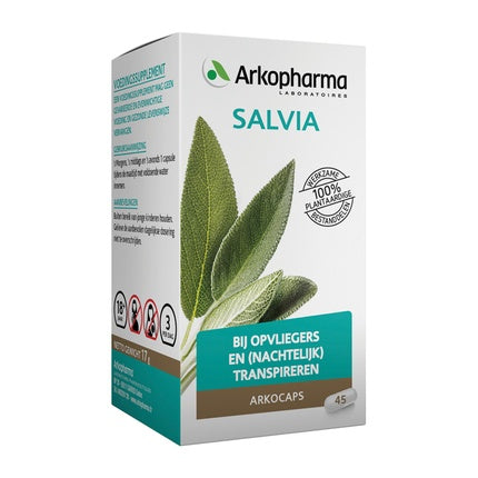 Arkocaps Salvia, Arkopharma, supliment alimentar, 45 capsule vegetale