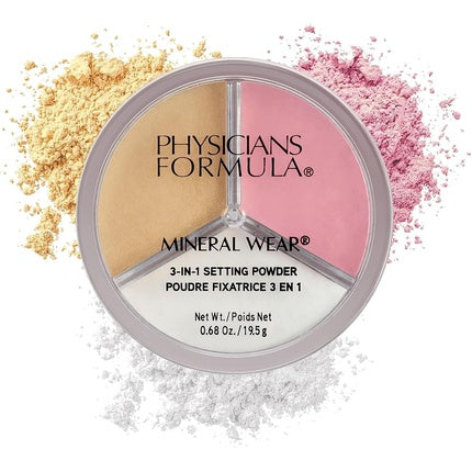 Pudră Setare, Physicians Formula, Mineral Wear, multicolor
