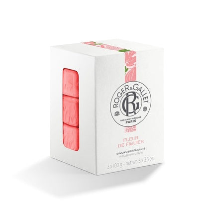 Săpun solid, Roger & Gallet, Fleur de Figuier, 3x100g
