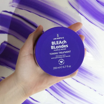 Masca păr, Lee Stafford, Bleach Blondes, 200ml, mov