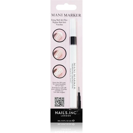 Lac de unghii Nails Inc. Mani Marker, nuanța White