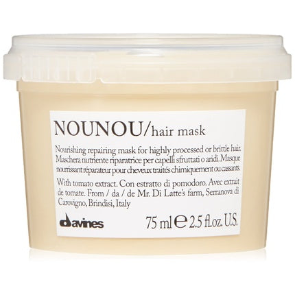 Davines NOUNOU Hair Mask, Mască de păr reparatoare, 232 g