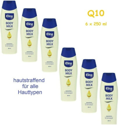 Lapte de corp, Elina Med, Q10, alb, 250ml