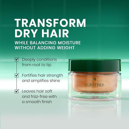 Rene Furterer Karite Hydra Mask, Mască de păr hidratantă și lucioasă, 30ml