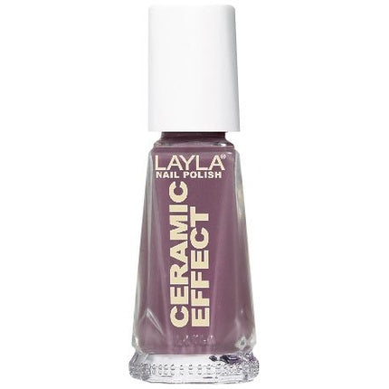 Layla Ceramic Effect Nail Polish Romantic Lavender, 0.01l
