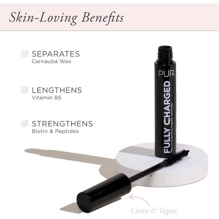 Mascara, Purcosmetics, Fully Charged, negru