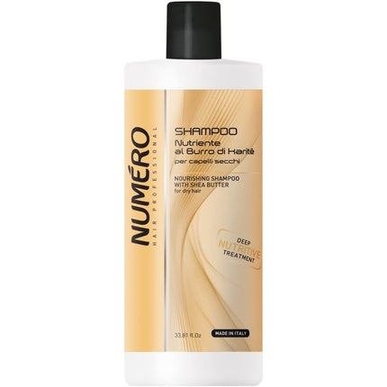 Șampon Brelil NUMERO, 1000ml, unt de shea