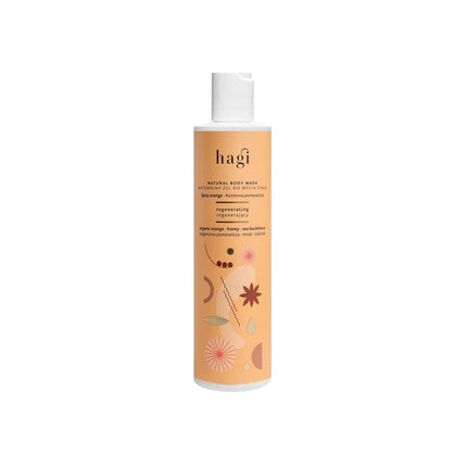 Gel de duș, Hagi, 300 ml, portocaliu, aromă picantă