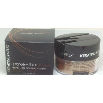 Keratin Complex Bronze Sparkle and Shine Highlighting Powder, 19ml