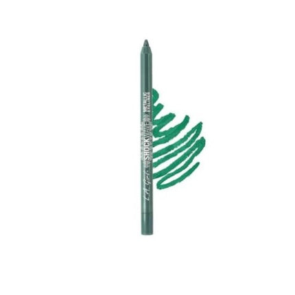 Eyeliner L.A. Girl Shockwave, verde, metalic