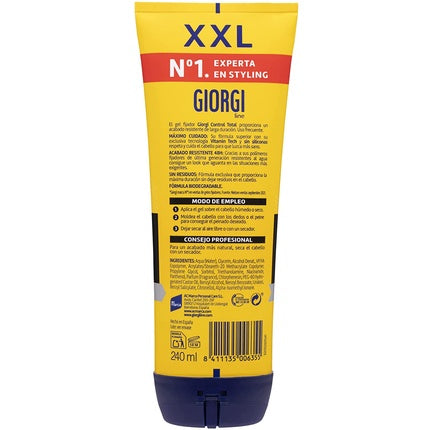 Gel de păr Giorgi Line Total Control 48h Water Resistant, 240ml