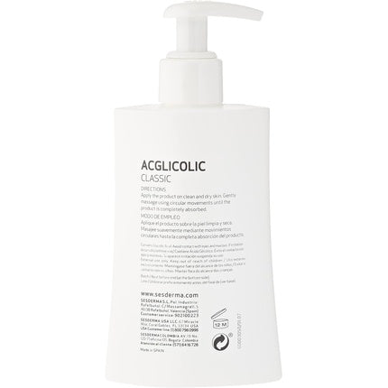 Cremă hidratantă, Sesderma, ACGLICOLIC, 416g
