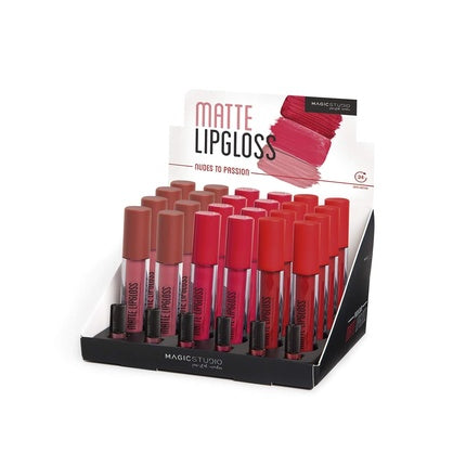 Lip Gloss Matte, Magic Studio, Nudes To Passion, multicolor