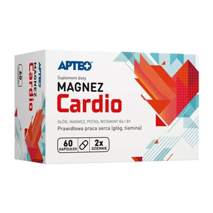 Supliment dietetic Apteo Magnez Cardio, 60 capsule