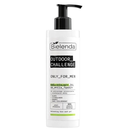 Gel de Curățare Față Bielenda Outdoor Challenge pentru Bărbați, 190ml