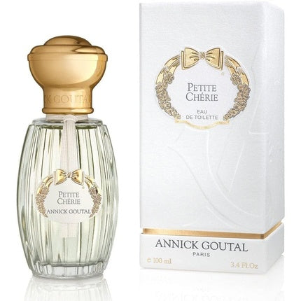Parfum Annick Goutal Petite Cherie, Eau de Toilette, 100 ml, sticlă verde, capac auriu