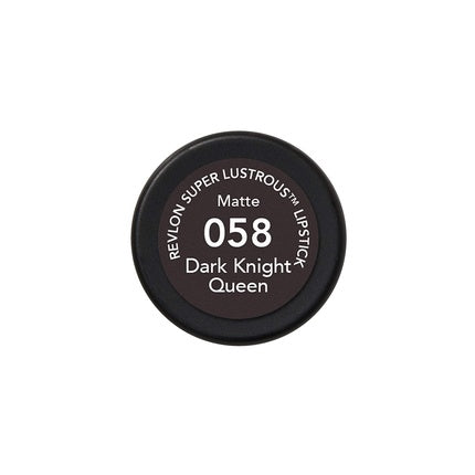 Ruj, Revlon, Super Lustrous, Dark Night Queen, Negru