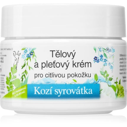 Kozie Syrovatka, Bione Cosmetics, Cremă hrănitoare pentru față și corp, Piele sensibilă, 260 ml