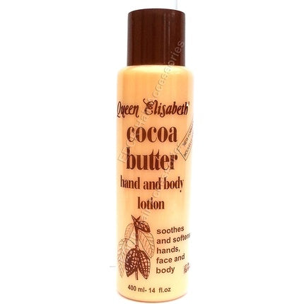 Lotion Hidratant pentru Corp și Mâini, Queen Elisabeth, Unt de Cacao Natural Protection, 400ml