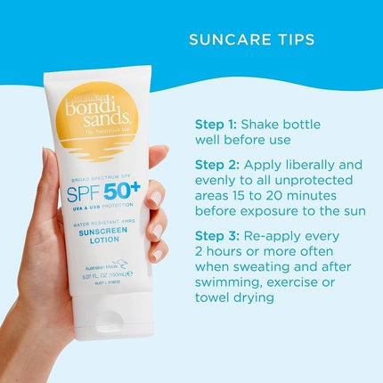 Lotiune Protectie Solara Rezistenta la Apa, Bondi Sands, 155g
