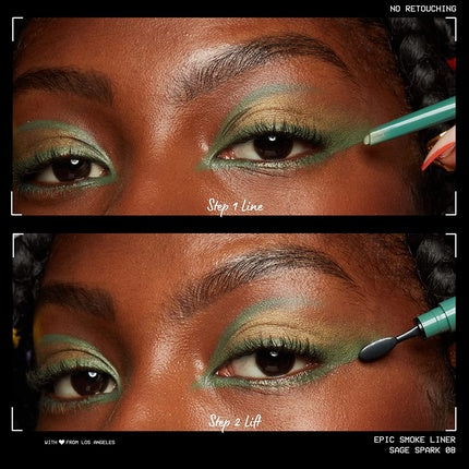 Eyeliner, Maybelline New York, Epic Smoke Liner, verde