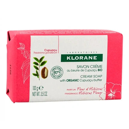 Săpun cremă Klorane Fleur De Hibiscus, Cupuaçu Organic, 100g