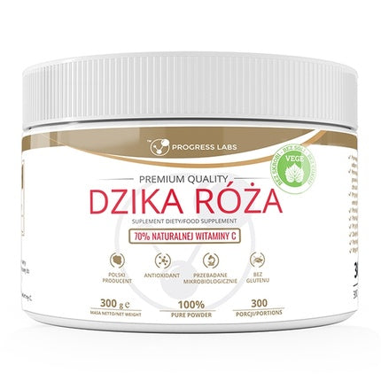 Supliment dietetic Progress Labs Wild Rose, pudră, 300g