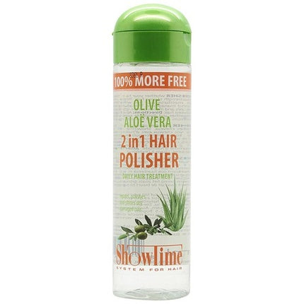 Ser par Show Time, 2 în 1 Olive Aloe Vera, 250 ml, verde