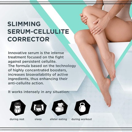 Cremă anticelulitică Eveline Cosmetics Slim Extreme 4D 250ml