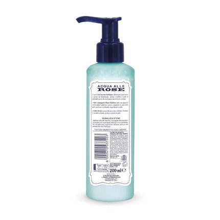 Gel de curățare față, Acqua Alle Rose, Gel Lavatiso purifiant, cu acid glicolic, pentru piele mixtă sau grasă, 200ml