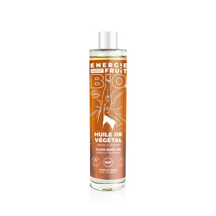 Ulei corp Energy Fruit Glitter Oil Vegetable Gold - Certificat Ecocert