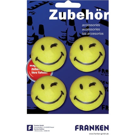 Magneti Rotunzi Franken, Smiley, galben