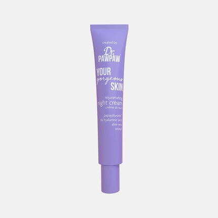 Cremă de Noapte Dr. Pawpaw cu Acid Hialuronic și Retinol, 60g