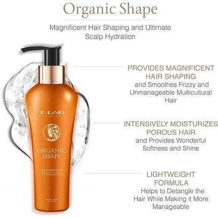Fluid păr, T-Lab Professional, Organic Shape, 150ml, portocaliu