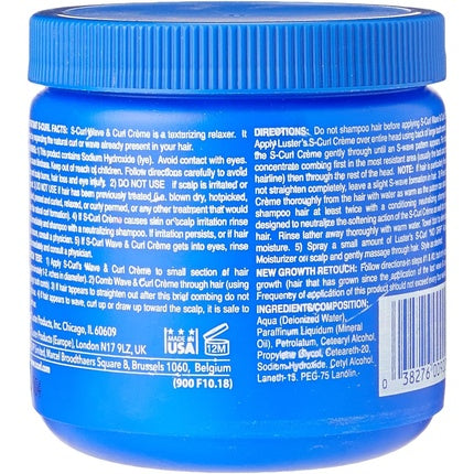 Cremă texturizantă, Luster, Regular, albastru, 425g