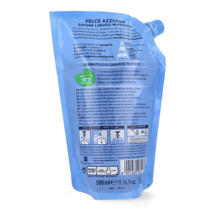 Săpun lichid, Paglieri, Felce Azzurra, antibacterian, mentă și lime, 500ml