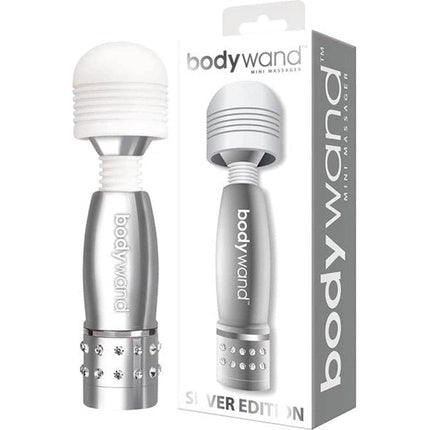 Aparat de masaj electric, Bodywand, model Mini, argintiu