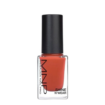 Vopsea de Unghii Mesauda MNP Shine N' Wear 256 Tropicana Classic, Portocaliu, 10ml