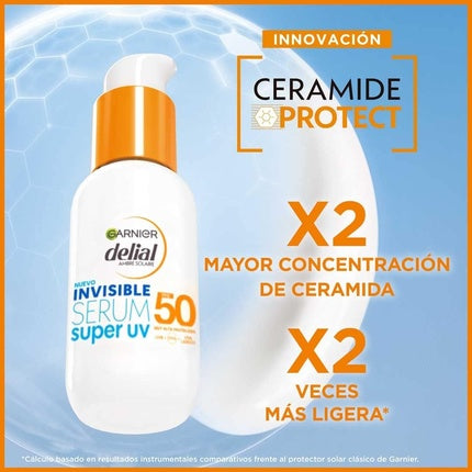 Crema cu protectie solara, Garnier, Sensitive Advanced Super UV Fluid SPF50+, 40ml
