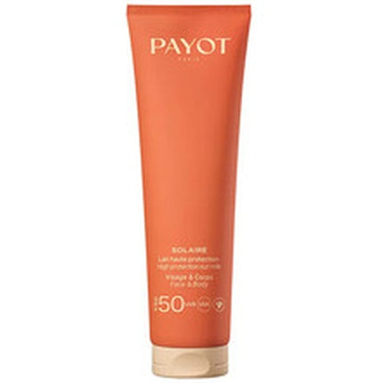 Lapte protector pentru corp și față, Payot Solaire SPF50+, 158 ml