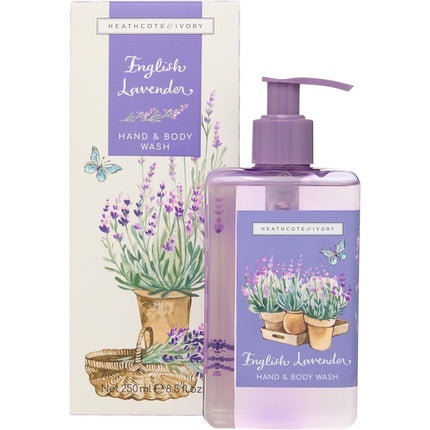 Heathcote & Ivory Daily Self-Care Body Cleanser, Lavandă, 250ml